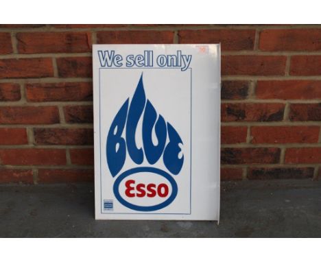 Esso Blue Aluminium Flanged Double Sided SignMake: Contact AuctioneerModel: Contact AuctioneerYear: 0Mileage: 0VIN: Contact A