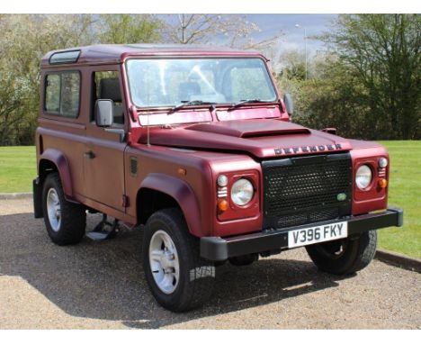 1999 Land Rover Defender 90 TD5Make: Land RoverModel: Defender Year: 1999Mileage: 133580VIN: SALLDVA87YA182981Configuration: 