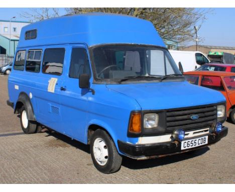 1986 Ford Transit MK II 160 Hi Top Make: Contact AuctioneerModel: Ford TransitYear: 1986Mileage: 0VIN: SFAVXXBDVVFD15921Confi