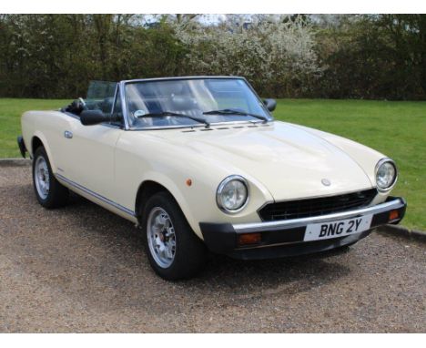 1982 Fiat 124 Sport Spider Europa LHDMake: Fiat Model: 124 Sport SpiderYear: 1982Mileage: 94358VIN: ZFR124DS005500645Configur