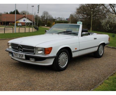 1988 Mercedes R107 300 SL Auto Make: MercedesModel: 300 SLYear: 1988Mileage: 92416VIN: WDB1070412A090076Configuration: Right 