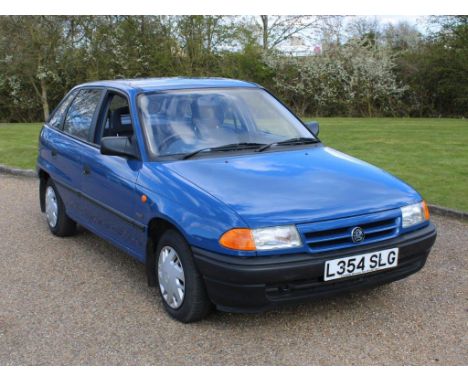 1994 Vauxhall Astra Merit 1.4i 17,516 miles from newMake: Vauxhall Model: Astra Year: 1994Mileage: 17516VIN: W0L000058R815473