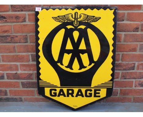 AA Enamel Single Sided Garage SignMake: Contact AuctioneerModel: Contact AuctioneerYear: 0Mileage: 0VIN: Contact AuctioneerCo
