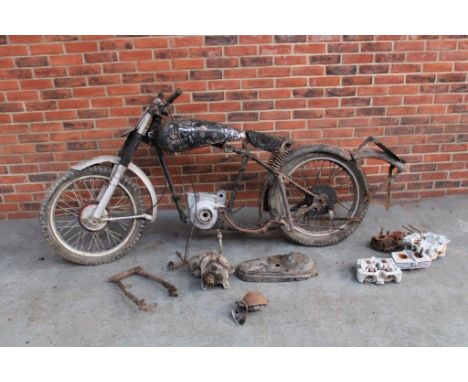 Vintage Motorcycle frame and assorted parts for spares/repairMake: Contact AuctioneerModel: Contact AuctioneerYear: 0Mileage: