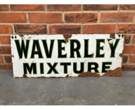 Vintage Waverley Mixture Enamel SignMake: Contact AuctioneerModel: Contact AuctioneerYear: 0Mileage: 0VIN: Contact Auctioneer