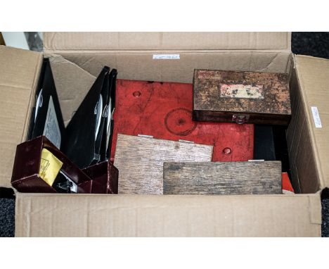 A Collection of Scientific Instruments, to include a Ellispection Kit in the original wooden box; four Fearn's Machine Time C