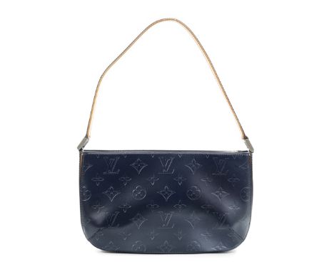 Louis Vuitton Tasche Olympe Nimbus leatherbag silver