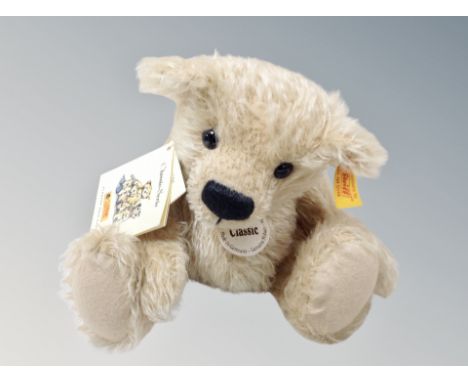 Two Steiff Classic series teddy bears with tags 