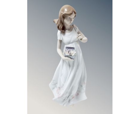 A Lladro figure of a girl 6912 