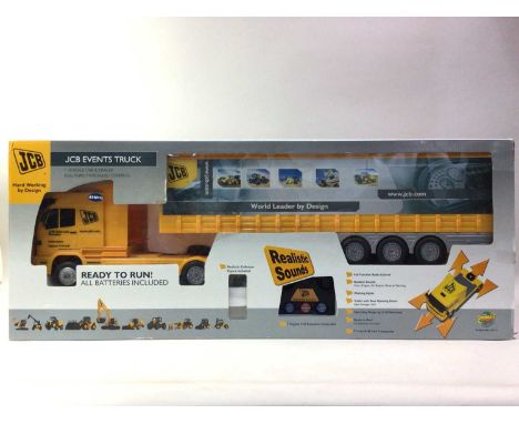 JCB, RADIO CONTROL SCALE MODEL JCB Events Truck, boxed