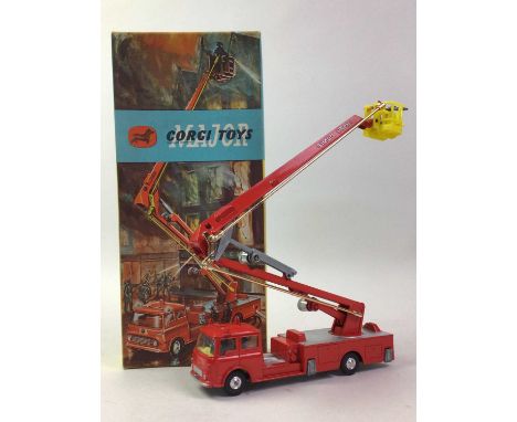 CORGI TOYS, NO. 1127, SIMON SNORKEL FIRE ENGINE with original leaflet, boxed