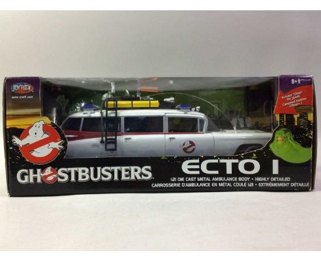 ERTL JOYRIDE, 1:18 SCALE MODEL Ghostbusters ECTO-1, boxed