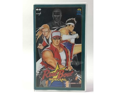 GAMING INCLUDING SNK INTEREST, mixed group with VHS including Real Bout Special and 8 Man After Vols. 1 &amp; 2, PC games inc