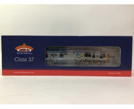 BACHMANN BRANCH-LINE, 32-381S CLASS 37/5 'HARTLEPOOL PIPE MILL' 37507 LOCOMOTIVE produced exclusively for Rail Express, boxed