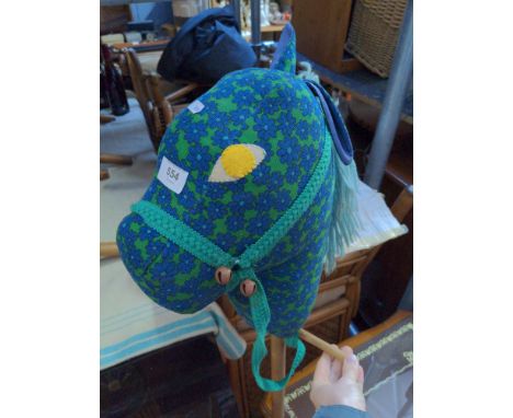 A vintage child's hobby horse 