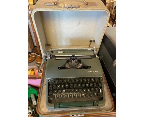 A Vintage Olympia typewriter 