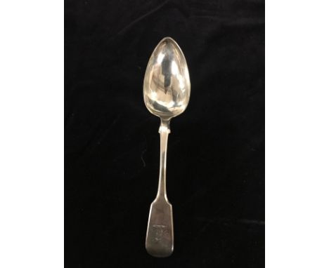Victorian silver desert spoon marked Birmingham 1898. 51.4gms