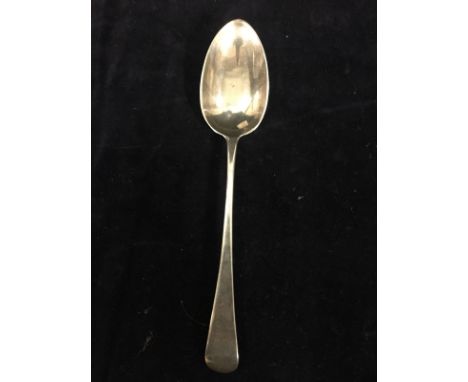 Early Georgian desert spoon marked London 1783. 34.1gms