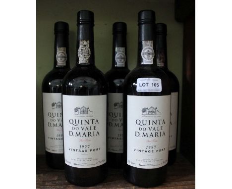 Quinta Do Vale 1997 Vintage Port D.Maria (Niepoort), 5 bottles