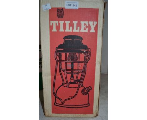 A "Tilley" Storm light boxed
