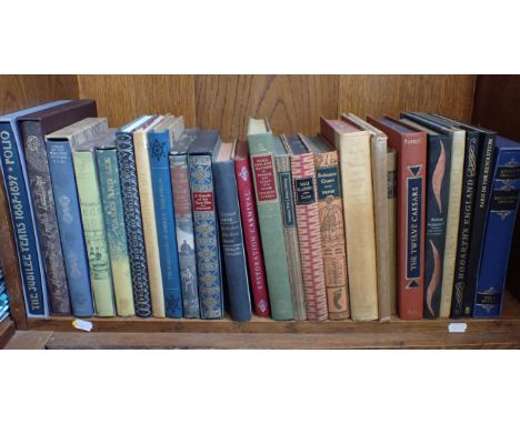 FOLIO SOCIETY: VARIOUS VOLUMES including 'Malleus Maleficarum', 1968, some in slipcases (1 shelf)