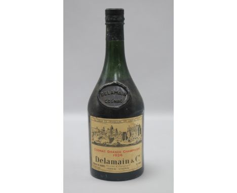 A bottle of Delamain and Co Cognac Grande Champagne 1926