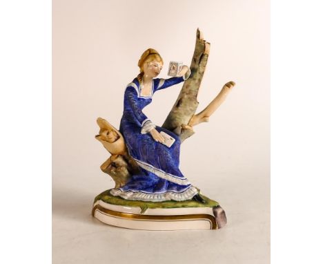 Royal Worcester limited edition figure - Cecilia - from the Victorian Series 18cm high 
