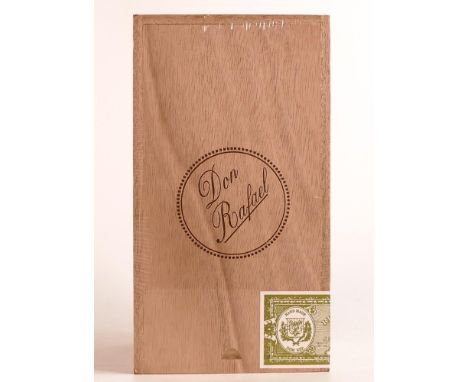 Don Rafael #67 Churchill (Dominican Republic) 7.5in x 50 ring gauge handmade cigars, Connecticut Wrapper, sealed box of 25. 