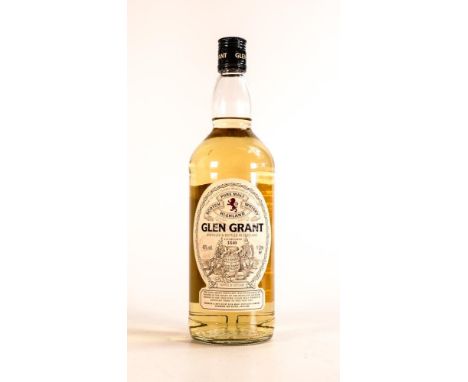 1 bottle of Glen Grant Highland pure malt Scotch Whisky 1L 