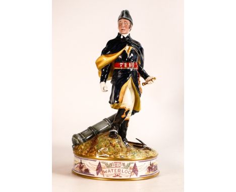 Royal Doulton prestige figure modelled as The Duke of Wellington HN3432, limited edition (no issue number), height 31cm (scab
