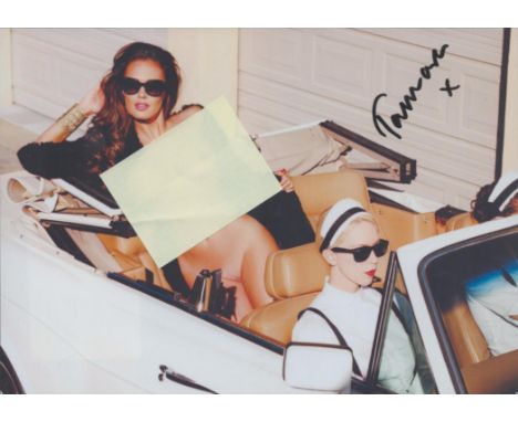 Tamara signed colour photo 7x5 Inch (Tamara Ecclestone). Is a British model, socialite, television personality, the former ch