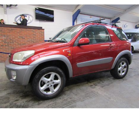 Make &amp; Model: Toyota RAV4 NRG VVTiDate of Reg: LL53UBUColour: Redcc: 1998MoT: 27-11-2021Fuel Type: PETROLMileage: 125KTra