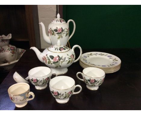 A selection of various teaware to include Wedgwood, Royal Worcester etc.