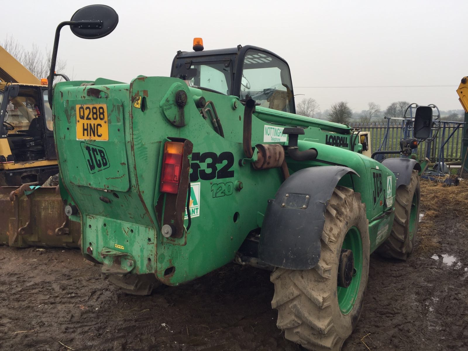 DS 1999/2000 GREEN JCB 532120 TELESCOPIC FORKLIFT *PLUS VAT* 4X4X4