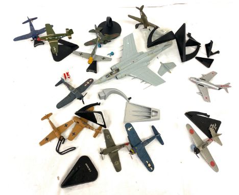 Corgi Buccaneer model Code 3 , plus selection built diecast models 