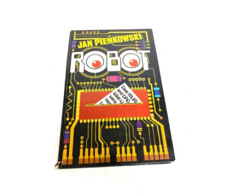 Jan Pienkowski Robot Pop-up Book Vintage 1981, some damage to spine 