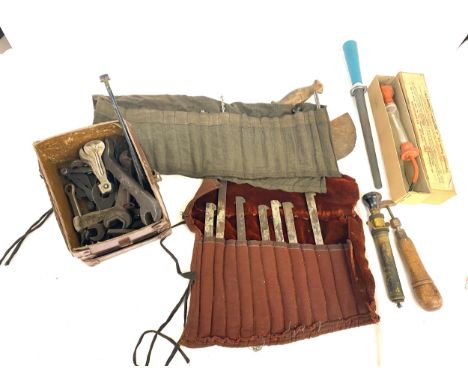 Large selection of vintage tools etc 