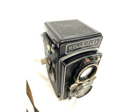Vintage Rolleiflex Campur rapid in original leather case, untested 