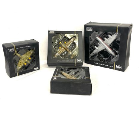 1:144 IXO Diecast Junkers Ju 88A-4 model German, Fiat Br.20 Cicogna Itay, Cant Z 1007 bis Alcione Italy, Douglas C-54 Skymast