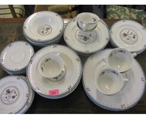 A Royal Doulton Old Colony part dinner and tea service, at least six setting 