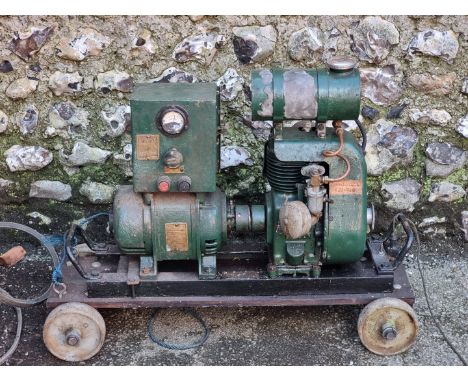 A vintage JAP stationary engine. 