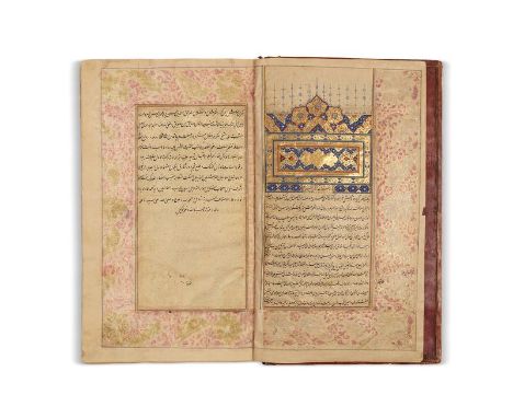 Jalal al-Din Muhammad Rumi (m. 1273) Copié par Jan Muhammad, fils de Khidr Inde ou Iran, daté 1029H. (=1620). Manuscrit persa
