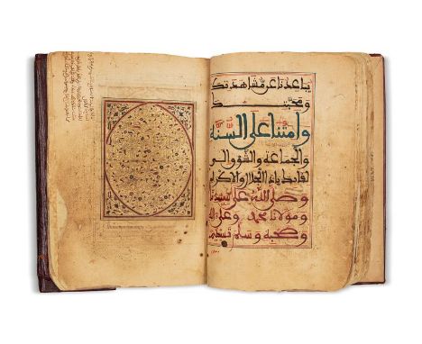 Dalā'il al-Khayrāt – livre de prièresAfrique du Nord, XVIIe-XVIIIe siècleManuscrit arabe sur papier épais, 121 feuillets, cal