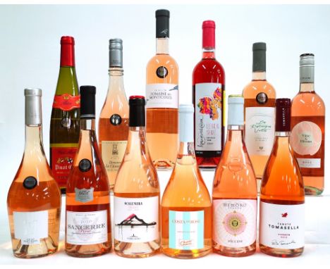 12 BOTTLES ROSÉ WINE (MIXED ORIGIN)Chateau St Maur Cotes de Provence 2020; Tesco Finest Sancerre 2020; Torre Mora Scalunera 2