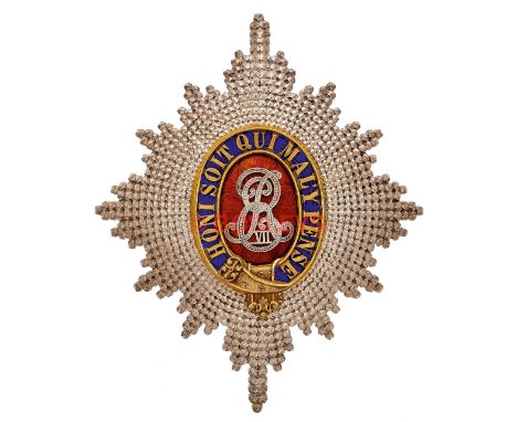 2nd Dragoon Guards (Queen's Bays) Edwardian Officer's helmet plate circa 1901-10. A very fine and scarce example. Facetted si