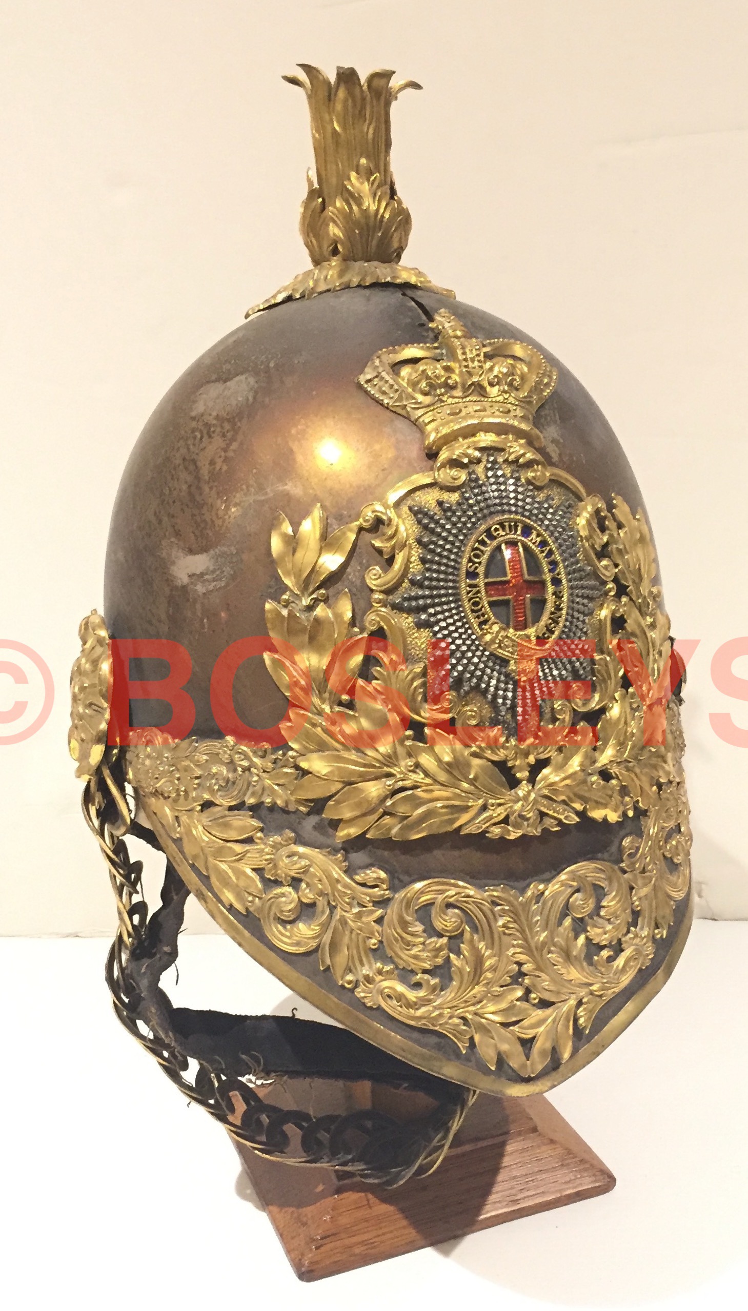 1st Life Guards 1842 Albert pattern Officer's helmet This example