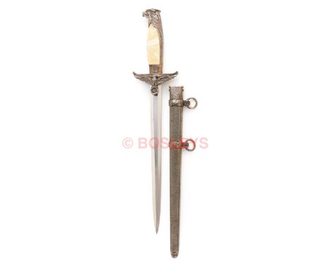 German Third Reich Government Official's dagger by Alcoso, Solingen circa 1939-42. A fine rare example with simulated mother 