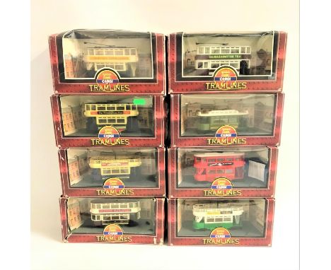 SELECTION OF CORGI DIE CAST TRAMSfrom the Tramlines Edition, all boxed (8) 