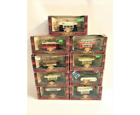 SELECTION OF CORGI DIE CAST TRAMSfrom the Tramlines Edition, all boxed (9) 