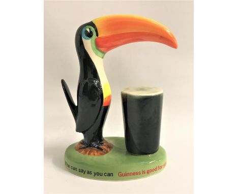CARLTON WARE GUINNESS LAMP BASEdepicting the Toucan and a pint of Guinness, 22cm high 